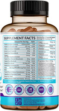Load image into Gallery viewer, 41 in 1 Brain Booster Supplement for Focus, Memory, Clarity, Energy, Concentration | Natural Nootropics Brain Support Supplement with DMAE, Bacopa Monnieri & More | for Men & Women | 120 V Capsules