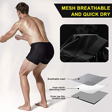 Load image into Gallery viewer, FEIXIANG Men's Cycling Underwear, 3D Padded Bike Shorts, Quick Dry Breathable Mountain Bicycle Tights Leggings (Black, Medium)