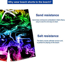 Load image into Gallery viewer, Boys Bathing Suit Size 14 Funny 3D Glasses Shark Pattern Quick Dry Swim Trunks Lightweight Casual Outdoor Sports Beach Boardshort 11-12 Years