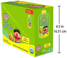 Load image into Gallery viewer, Earth's Best Organic Sesame Street Toddler Fruit Yogurt Smoothie, Pear Mango, 4.2 Oz Pouch (Pack of 12)