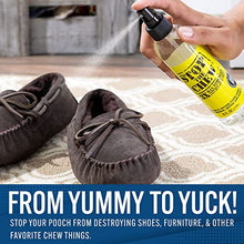 Load image into Gallery viewer, Emmy's Best Pet Products Stop The Chew 3X Strength Anti Chew Bitter Spray Deterrent for Dogs and Puppies - Alcohol-Free - Most Powerful Bitter Deterrent - 8 Ounce