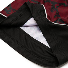 Load image into Gallery viewer, HQUEC Men's 12" Camo Basketball Shorts Long with Side Pockets Gym Workout Shorts Dry Fit Red/C1 2XL