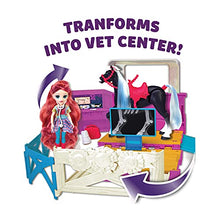 Load image into Gallery viewer, Winner's Stable Deluxe Vet Trailer Playset, 22-Pieces Include Articulated Horse Figure and Small Doll, by Just Play