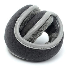 Load image into Gallery viewer, Unisex Winter Ear Muffs Foldable Fleece Lined Warm Ear Warmers for Women and Men (Grey)