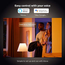Load image into Gallery viewer, Philips Hue White and Color Ambiance 3-Pack A19 LED Smart Bulb, Bluetooth & Zigbee Compatible (Hue Hub Optional), Works with Alexa & Google Assistant – A Certified for Humans Device (562785)