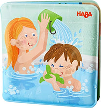 Load image into Gallery viewer, HABA Paul & Pia - Magic Bath Book - Wipe with Warm Water and the "Muddy" Pages Come Clean