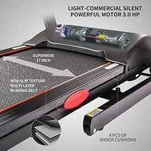 Load image into Gallery viewer, ADVENOR Treadmill Motorized Treadmills 3.0 HP Electric Running Machine Folding Exercise Incline Fitness Indoor 64 Preset Programs (RED)