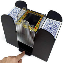 Load image into Gallery viewer, Brybelly Blackjack Shoe Collection|Clear Casino Grade Acrylic for Standard Decks| Shoe, Discard Tray & Shuffler - 6 Deck Size