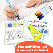 Load image into Gallery viewer, Pillani Kids Travel Tray for Car - Car Seat Tray for Kids Travel, Car Trays for Kids Roadtrip Essentials, Car Seat Table Tray for Kids Road Trip Activities - Toddler Lap Desk Organizer for Carseat
