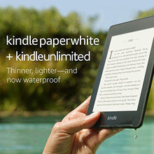 Load image into Gallery viewer, Certified Refurbished Kindle Paperwhite – Now Waterproof with 2x the Storage – Includes Special Offers + Kindle Unlimited (with auto-renewal)