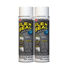 Load image into Gallery viewer, Flex Seal Spray Rubber Sealant Coating, 14-oz, White (2 Pack)