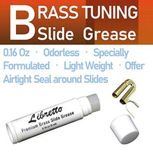 Load image into Gallery viewer, Libretto Trumpet (Cornet) ALL-INCLUSIVE Care Kit w/Instructions: Valve Oil+Slide Grease+Cleaning Cloth+Mouthpiece/Valve/Bore Brushes, Giftable Handy Case, Time to Clean & Extend Life of your Trumpet!