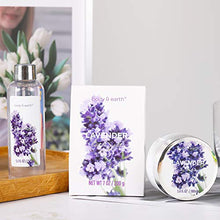 Load image into Gallery viewer, Gift Set for Women, Gift Basket for Women, Body & Earth Women Bath Set 7 Pcs Lavender Spa Basket with Shower Gel, Bubble Bath, Bath Salts, Body Lotion, Scented Candle, Mother's Day Gifts for Mom
