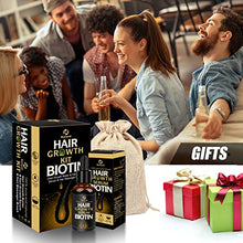 Load image into Gallery viewer, Derma Roller for Hair Growth, Biotin Hair Growth Oil Serum, Hair Scalp Massager Helps absorb Hair Growth Oil Serum, Hair Loss Treatment Kit