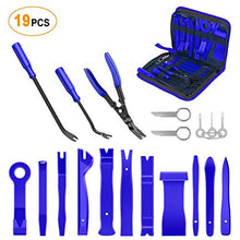 Load image into Gallery viewer, GOOACC - GRC-49 19Pcs Trim Removal Tool Set & Clip Plier Upholstery Remover Nylon Car Panel Removal Set with Portable Storage Bag