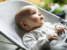 Load image into Gallery viewer, BabyBjörn Bouncer Balance Soft, Mesh, Silver/White (005029US)