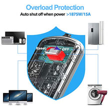 Load image into Gallery viewer, ESHLDTY USB Outdoor Power Strip, 6 FT Waterproof Extension Cord with 6 Outlets and 3 USB Ports, Wall Mountable for Outdoor and Indoor