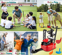Load image into Gallery viewer, Kids Golf Set,Outside Toys for Kids Golf Clubs with 3 Club Heads 15 Training Toy Golf Balls & Clubs Equipment Indoor Exercise Game Kids Outdoor Toys Gifts for 3 4 5 6 7 8 Year Olds Boys Toddlers Girls