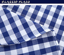Load image into Gallery viewer, TACVASEN Men's Cotton Shirts with Pocket Breathable Button Down Shirts Working Tops, XL