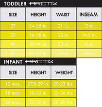 Load image into Gallery viewer, Arctix Infant/Toddler Chest High Snow Bib Overalls, Black, 18 Months