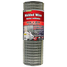 Load image into Gallery viewer, YARDGARD 309301A 24 inch by 25 foot 16 gauge, 1/2 inch by 1 inch mesh galvanized welded wire