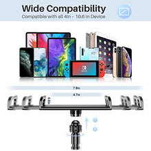 Load image into Gallery viewer, Gooseneck Tablet Holder Stand for Bed: Tryone Adjustable Flexible Arm Tablets Mount Clamp on Table Compatible with iPad Air Mini | Galaxy Tabs | Kindle Fire | Switch or Other 4.7 -10.5" Devices