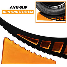 Load image into Gallery viewer, CARMTEK Camper Leveler Kit - Curved RV Levelers with Camper Wheel Chocks for Travel Trailers | Faster Camper Leveling Than RV Leveling Blocks (2 Pack)