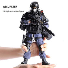 Load image into Gallery viewer, YEIBOBO ! Highly Detail Special Forces 12inch Action Figure SWAT Team (ASSUALTER)