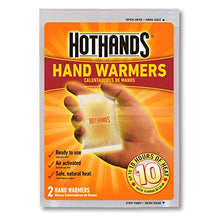Load image into Gallery viewer, HotHands Hand Warmers - Long Lasting Safe Natural Odorless Air Activated Warmers - Up to 10 Hours of Heat - 3 Pair
