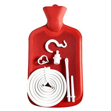 Load image into Gallery viewer, Abyclean Enema Bag Kit Rubber Anal Douche Vaginal Douche Enema Cleaner for Women’s or Man’s Health (Red, 2L)