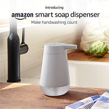 Load image into Gallery viewer, Introducing Amazon Smart Soap Dispenser, automatic 12-oz dispenser with 20-second timer, Works with Alexa