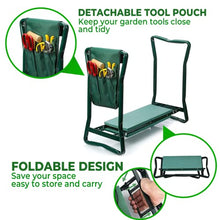 Load image into Gallery viewer, H&GT Garden Kneeler and Seat, Foldable Garden Stool Heavy Duty Gardening Bench for Kneeling and Sitting to Prevent Knee & Back Pain, Great Gardening Gifts for Women, Grandparents, Seniors, Mom & Dad