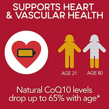 Load image into Gallery viewer, Qunol Mega Ubiquinol CoQ10 100mg, Superior Absorption, Patented Water and Fat Soluble Natural Supplement Form of Coenzyme Q10, Antioxidant for Heart Health, 120 Count (Pack of 1) Softgels