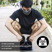 Load image into Gallery viewer, CHILEAF Adult Mountain Bike Helmet with Sports Face Scarf, Bicycle Helmet Specialized for Men Women, Cycling Helmet CE Certified Adjustable Lightweight Helmet for BMX Skateboard MTB Road Bike (Blue)