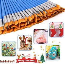 Load image into Gallery viewer, UPINS 30 Pcs Flat Paint Brushes,Small Brush Bulk for Detail Painting