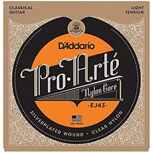 Load image into Gallery viewer, D'Addario Pro-Arte Nylon Classical Guitar Strings, Light Tension (EJ43)