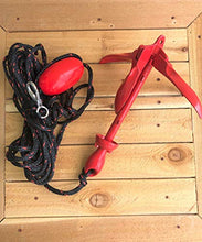 Load image into Gallery viewer, Airhead Complete Grapnel Anchor System , Black , 3.5 LBS, 25' ROPE, A-2