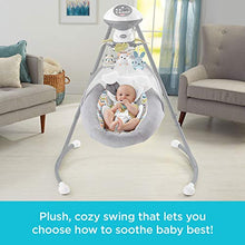 Load image into Gallery viewer, Fisher-Price Sweet Snugapuppy Dreams Cradle 'n Swing