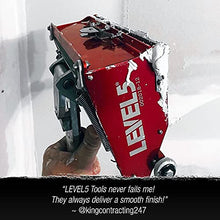 Load image into Gallery viewer, 12-Inch Flat Box - LEVEL5 | Pro-Grade | Quick Clean | Drywall Sheetrock Gyprock Wallboard Finishing | 4-766