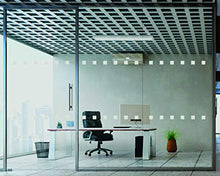 Load image into Gallery viewer, Glass Alert Distraction Markers-Glass Awareness Stickers for Glass Doors (Squares)