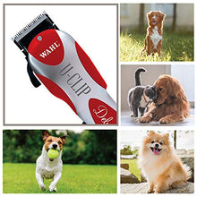 Load image into Gallery viewer, Wahl Professional Animal Deluxe U-Clip Pet, Dog, & Cat Clipper & Grooming Kit (#9484-300), Red and Chrome