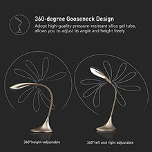 Load image into Gallery viewer, LED Desk Lamp with Touch Control Swing Arm Craft Reading Light Gold Dimmable Portable Task Lamp Eye-Care Adjustable Table Lamps for Living Room/Office/Bedrooms/Kids/Nightstand/Study, Gift Idea