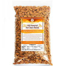 Load image into Gallery viewer, Raw Almonds Sweet Wild Harvested - Fresh & Plump - Naturally Steam Pasteurized 100% Natural Almonds - Family Farmed Since 1875 3lb. 5 & 10lb Bulk Bags Available - Ellie's Best