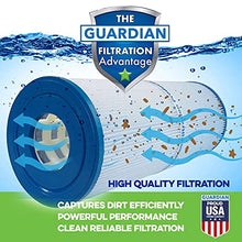 Load image into Gallery viewer, Guardian Filtration Products 2-Pack Pool Spa Filters Replaces Unicel 8CH-950 8H5-200MB Pleatco PBF50-F2S PBF35-M Filbur FC-0536 Bull Frog