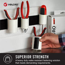 Load image into Gallery viewer, VELCRO Brand - Industrial Strength | Indoor & Outdoor Use | Superior Holding Power on Smooth Surfaces | Size 4ft x 2in | Tape, Black - Pack of 1, (Model: 90593)