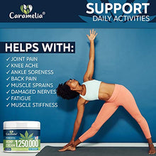 Load image into Gallery viewer, Hemp Extract Pain Relief Cream - 1,250,000 - Turmeric, MSM & Arnica - Relieves Inflammation, Muscle, Joint, Back, Knee, Nerves & Arthritis Pain - Made in USA - Non-GMO