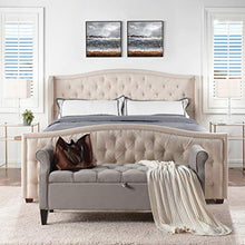 Load image into Gallery viewer, Jennifer Taylor Home Marcella beds, King, Sky Neutral