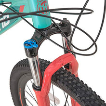 Load image into Gallery viewer, Hiland 27.5 Inch Mountain Bike 24Speed MTB Bicycle for Women 16.5 Inch with Suspension Fork Urban Commuter City Bicycle Mint Green