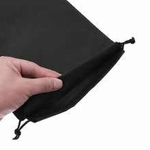 Load image into Gallery viewer, FEESHOW Large Size Adult Game Toys Lint Drawstring Storage Bag- Light weight Black 5PCS one size