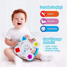 Load image into Gallery viewer, BEST LEARNING My Spin & Learn Steering Wheel - Interactive Educational Toys for 6 to 36 Months Old Infants, Babies, Toddlers - Learn Colors, Shapes, Feelings & Music Game - Ideal Baby Toy Gifts